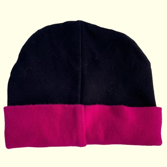 NIKE baby hat 0-6 months pink and black - Picture 2 of 3